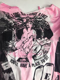 "Eat Lipstick" Punk Deconstructed "Boy Whore" T-shirt