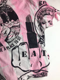 "Eat Lipstick" Punk Deconstructed "Boy Whore" T-shirt