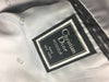 Christian Dior Monsieur Gray Pinstripe Satin Lapel Blazer
