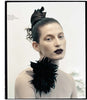 Vintage Feather "Flower" Fascinators / Broach Set