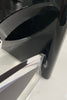 "Silence of Eclipse" Lucite Black and Clear Console Table by Mikhail Loznikov - signed & dated 1992