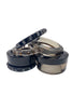 Lanvin Black and Grey Lucite Statement Bangle Collection