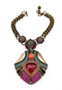 Lanvin Maharaja Crown Jewel Pendent Necklace Set SS2010