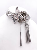Christian Dior by John Galliano Butterfly Flower Choker Necklace from Fall Winter 2003