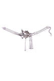 Christian Dior by John Galliano Butterfly Flower Choker Necklace from Fall Winter 2003
