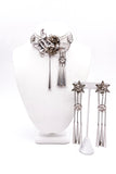 Christian Dior by John Galliano Flower Blossom Japanese Fall 2003 Earrings