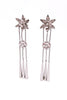 Christian Dior by John Galliano Flower Blossom Japanese Fall 2003 Earrings