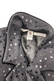 Emanuel Ungaro Black Sequin Jacket