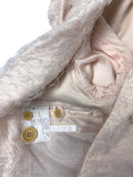 Helmut Lang Off White Fuzzy "Feather" Paper Coat
