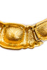 Yves Saint Laurent Gold Chunky Diamond Square 1980's Necklace