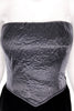 Valentino Satin Quilted Corset Dress with Velvet Flounce Hem - BOUTIQUE PURCHASE PRICE