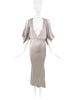 Michael Kors Grey Cut Out Dress Gown