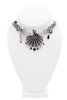 Christian Dior x Galliano Silver Charm Shell Pendant Necklace