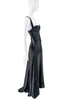 Kiki De Montparnasse Black Ribbed Corset Gown