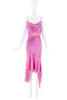Julien MacDonald Pink Lace Cut Out Gown
