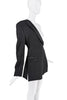 Dolce & Gabbana Black One Shoulder Asymmetric Suit Blazer Dress