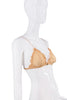Fendi Orange Green Sheer Ruffle Tie Blouse & Bra Set