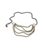 Escada Silver Chain Pearl Choker Necklace or Belt