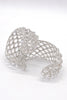 Christian Dior Quilted Lucite and Crystal Cuff Bracelet Set SS2004
