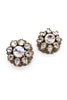 John Galliano Starburst Crystal Brooches Set