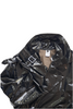Krizia Black Patent Vinyl Trench Coat #