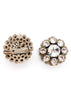 John Galliano Starburst Crystal Brooches Set