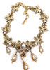 Oscar de la Renta Crystal and Ruby Statement Necklace - BOUTIQUE PURCHASE PRICE