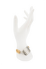 Christian Dior x Galliano Silver Gold Dog Tag Logo Plate Chain Link Bracelet