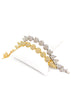 Eddie Borgo Pavé Diamond Gold and Silver Cone Bracelet