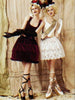 Vivienne Westwood Dark Blue Velvet Corset and Hoop Skirt Set from Autumn/Winter 1987 “Harris Tweed” collection