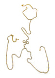 Roberto Cavalli Gold & Rhinestone Body Chain Harness Spring 2000 Runway