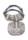 Lanvin Dedale Art Deco Crystal Collar Pendant