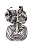 Lanvin Dedale Art Deco Crystal Collar Pendant
