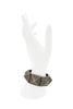 Jean Paul Gaultier Silver Pavé Pyramid Link Bracelet