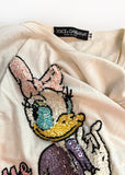 Dolce & Gabbana Daisy Duck Sequin Tank Top FW2004