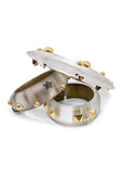 Alexis Bittar Gold Studded Cuff Bracelets Collection