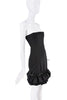 DSquared Black Ruffle Sequin Corset Bustier Dress