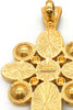 Monet Multi Color Gripoix Maltese Cross Pendent - BOUTIQUE PURCHASE PRICE