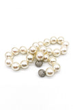Vintage Costume Large Pearl Choker Necklace