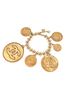Chanel Gold Coin Logo Bracelet Spring Summer 2003