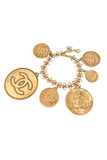 Chanel Gold Coin Logo Bracelet Spring Summer 2003