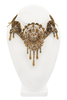 Christian Dior x John Galliano Gold Bronze Embellished Choker Necklace SS1999