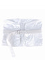 Jil Sander White Creme Canvas Quilted Corset Blanket Belt