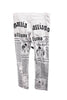 John Galliano Faux Newspaper Print Denim Pants