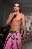 Heatherette Fuchsia Pink Kimono Pants Spring Summer 2004 Runway