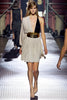 Lanvin Gold Hammered Oversized "Oracle" Waist Belt SS2013