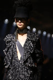 Lanvin Gunmetal Gold Bronze Biker Chain Choker Necklace Fall 2014