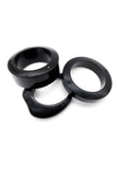 Lanvin Black and Grey Lucite Statement Bangle Collection