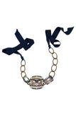 Lanvin Oversized Diamond Chain Choker Necklace Spring 2014