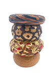 Louis Vuitton Gold Basket Weave and Leopard & Zebra Print Bangle Set SS2009